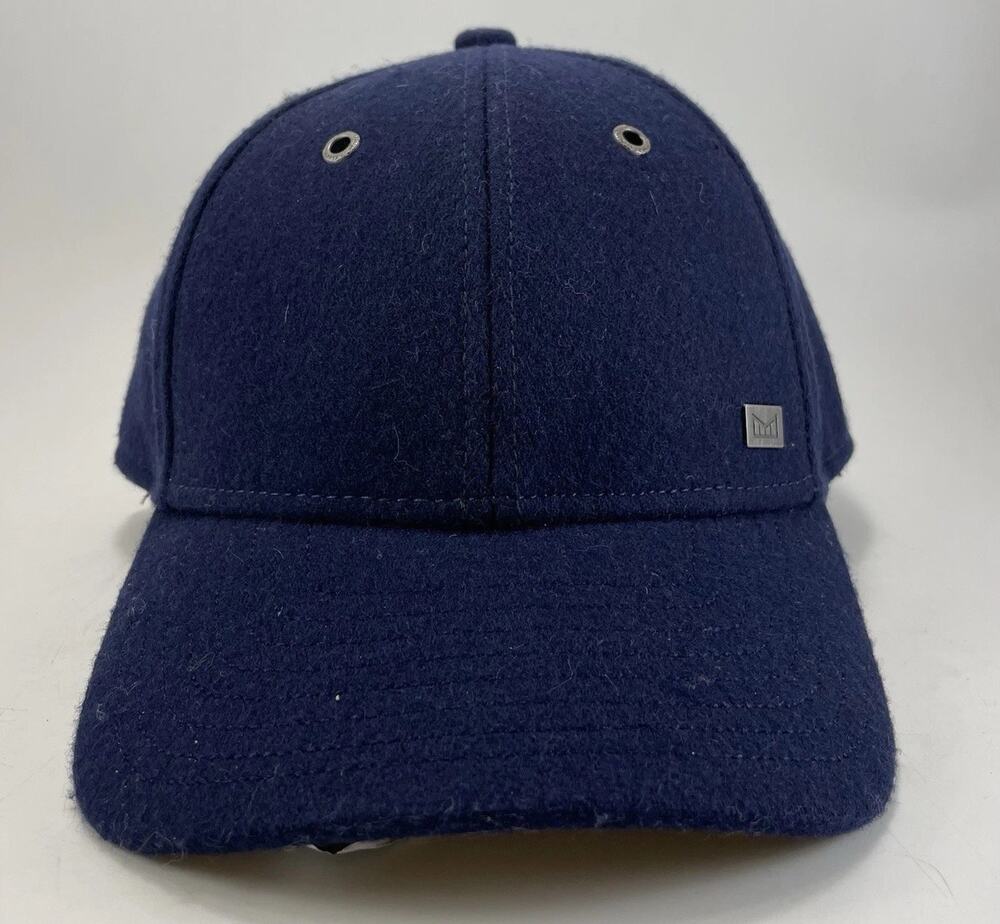 Melin Midnight California Luxury Hat Strapback Blue Performance Ball Cap Buckle